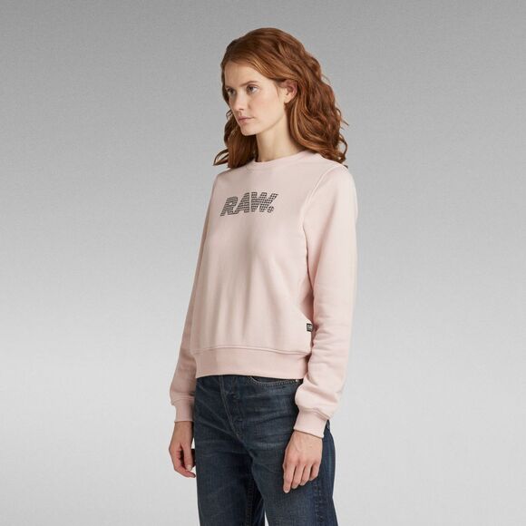 G-Star RAW NWT Women’s Pink Premium Core Sweatshirt M | Chest 22" Length 24" - Picture 3 of 8